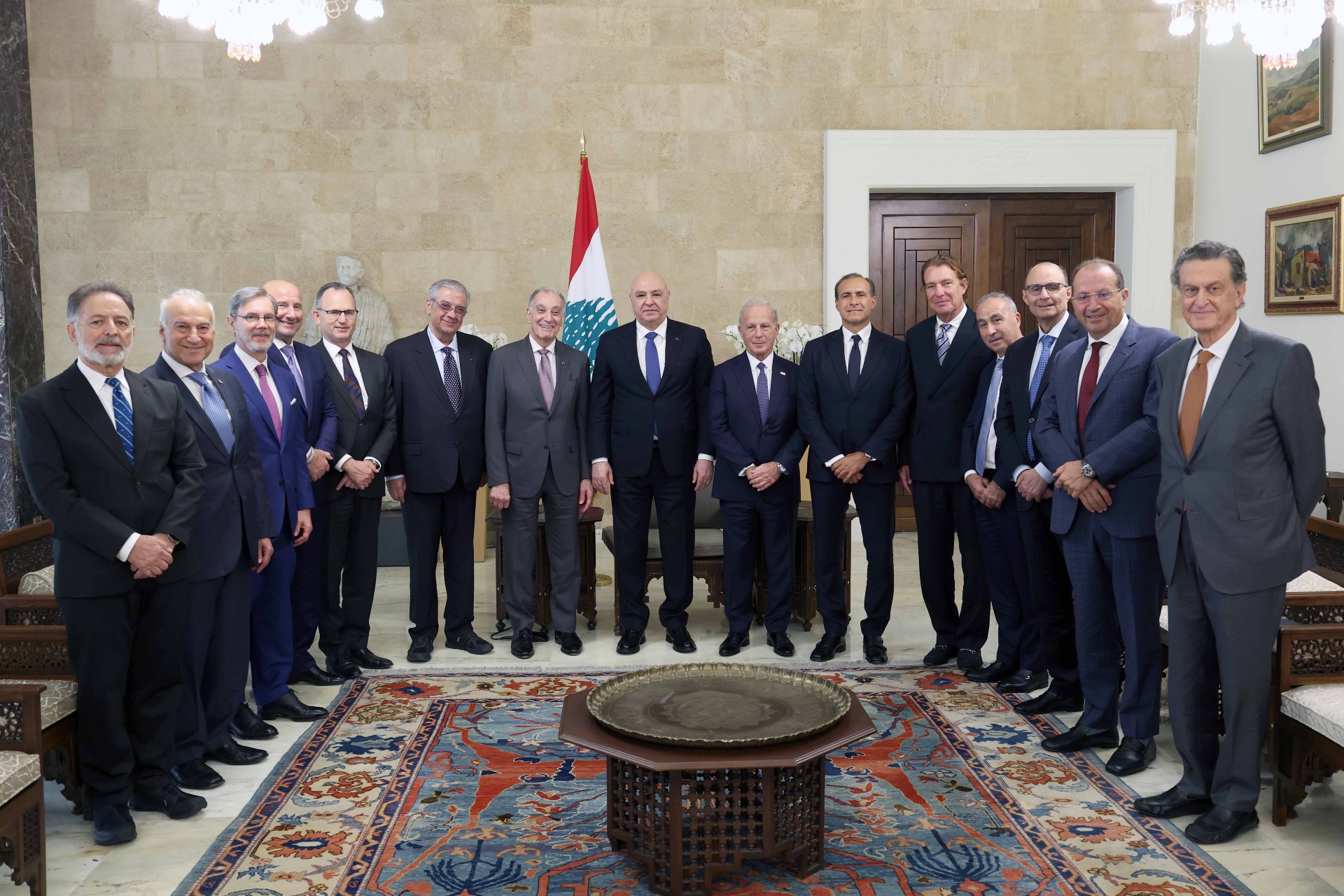  رئيس الجمهورية مستقبلاً وفد "تاسك فورس فور ليبانون": لبنان يعوّل على الولايات المتحدة لتطبيق اتفاق الاطار 