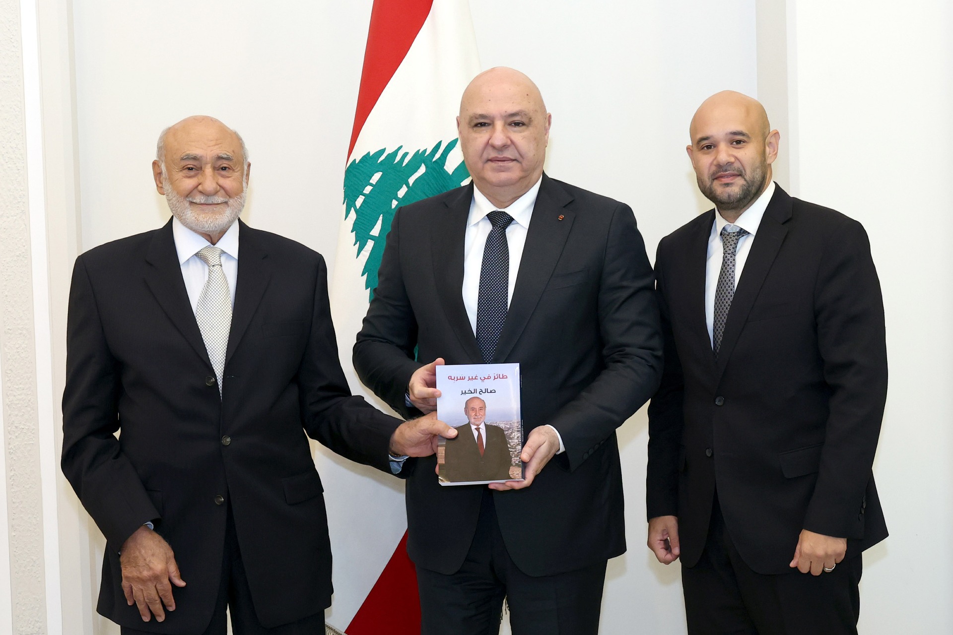 رئيس الجمهورية استقبل النائبين السابقين صالح وكاظم الخير