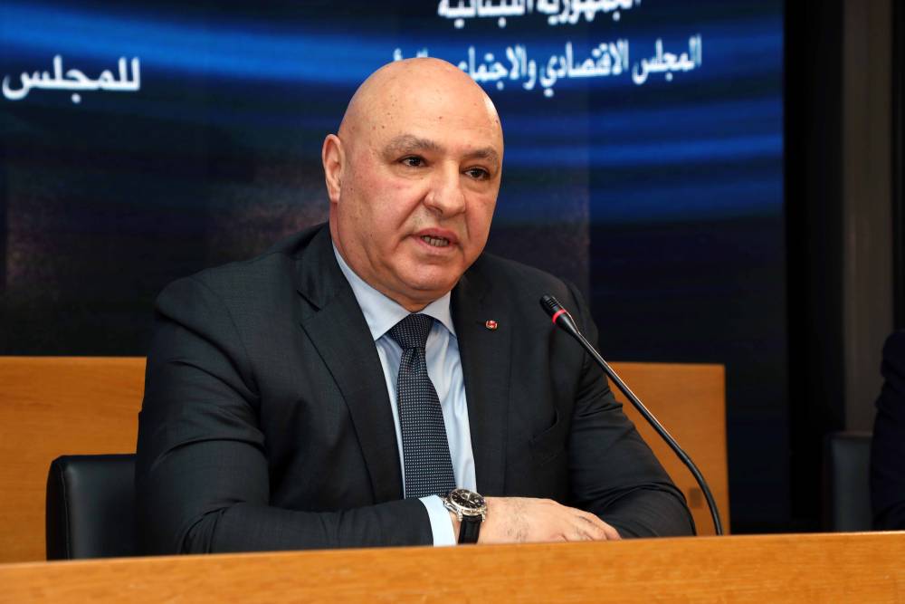 الرئيس عون زار المجلس الاقتصادي والاجتماعي والبيئي  والتقى ممثلي قوى الإنتاج والمجتمع المدني
