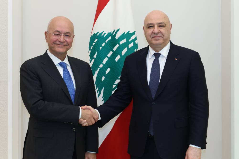 رئيس الجمهورية استقبل المفوض السامي للأمم المتحدة لشؤون اللاجئين  وترحيب لبنان بالمساعدات الإنسانية الضرورية والعاجلة