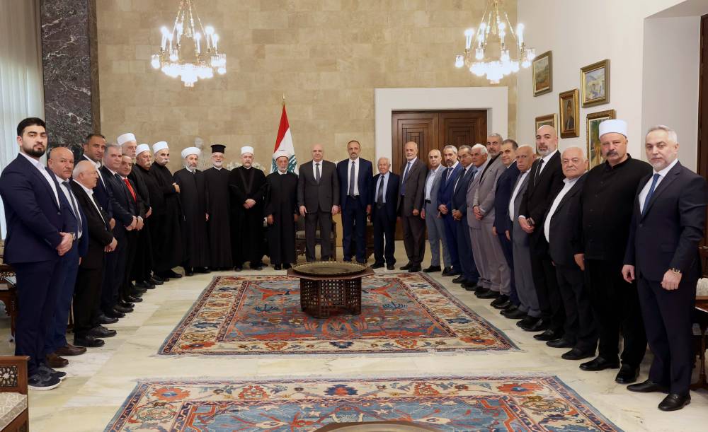 الرئيس عون: ابلغنا الجانب الأميركي منذ اللحظة الأولى ان وقف إطلاق النار خطوة  ضرورية لأي مفاوضات لاحقة واكدنا على ذلك في البيان الذي تلا الجلسة الأولى