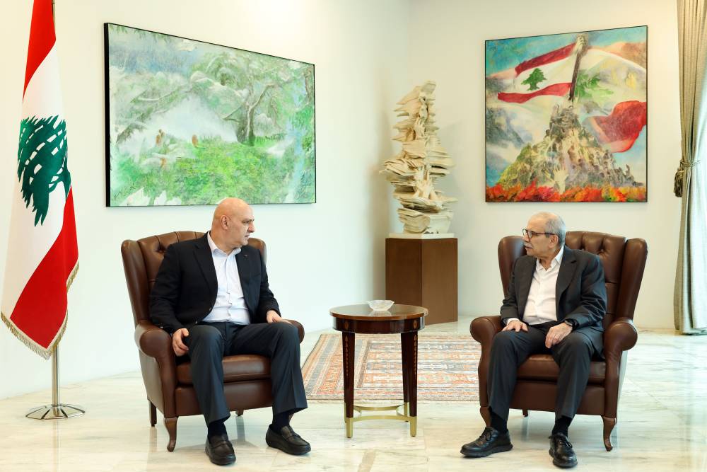 الرئيس عون اجرى مع رئيس الحكومة  تقييماً لمرحلة ما بعد وقف اطلاق النار