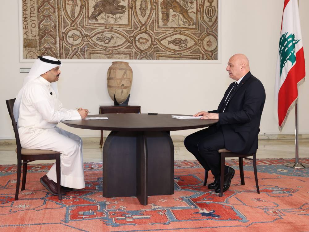 الرئيس عون في حديث الى التلفزيون الكويتي: الكويت محطة أساسية للبنان  والزيارة اليها من ضمن الزيارات الى الدول العربية وبالأخص الخليجية
