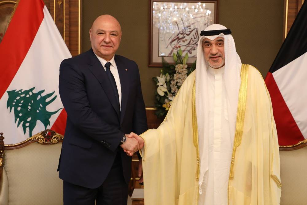 رئيس الجمهورية التقى ولي العهد الكويتي ورئيس مجلس الوزراء بالانابة