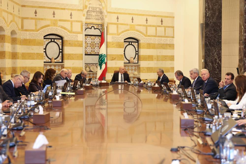 مجلس الوزراء قرر ارسال مشروع قانون معجل مكرر الى مجلس النواب بتعديلات على قانون الانتخاب واقرّ سلسلة تعيينات إدارية جديدة