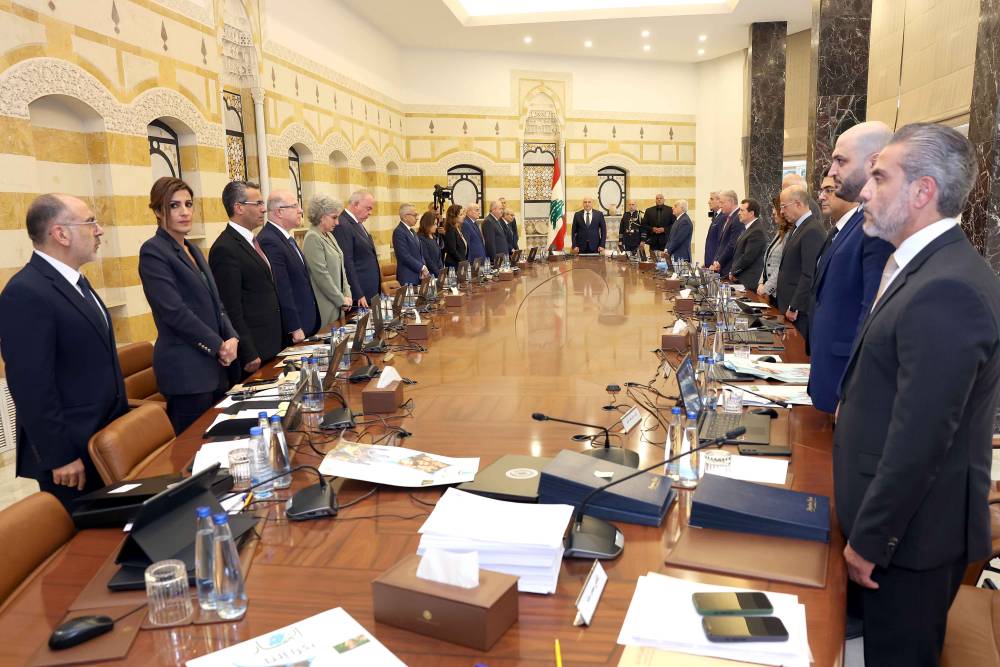 مجلس الوزراء أقر معظم بنود جدول اعماله