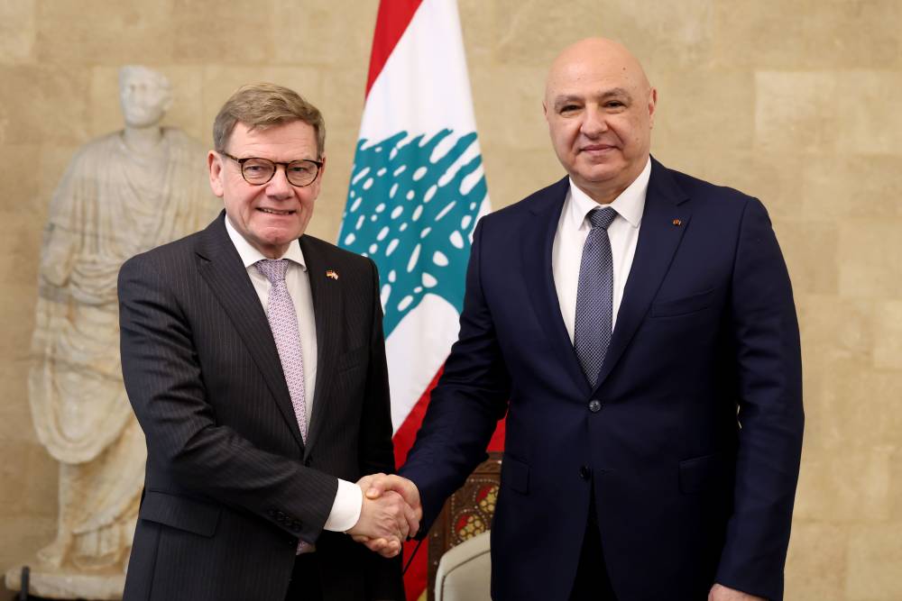 الرئيس عون: لبنان مستعد للمفاوضات من اجل انهاء الاحتلال الإسرائيلي   لكن شكل التفاوض وزمانه ومكانه يحدد لاحقا وهو يحتاج الى إرادة متبادلة