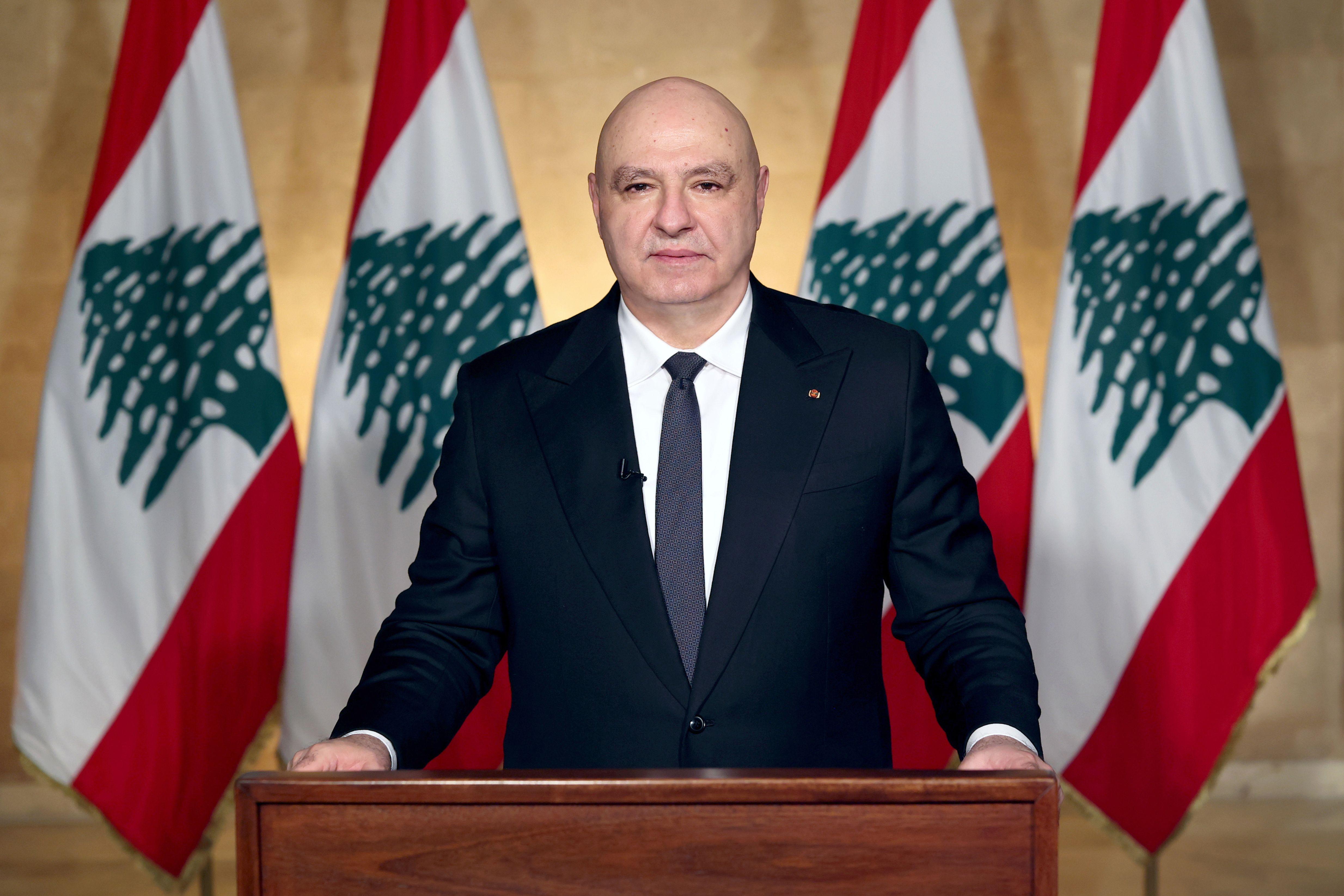 كلمة الرئيس عون الى اللبنانيين بعد دخول وقف إطلاق النار مع إسرائيل حيّز التنفيذ
