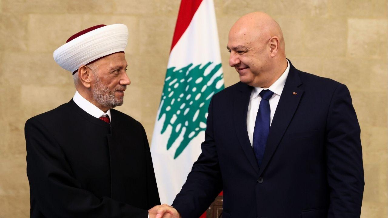 كلمة الرئيس عون في لقاء مع مفتي الجمهورية الشيخ الدكتور عبد اللطيف دريان ومفتيي المناطق