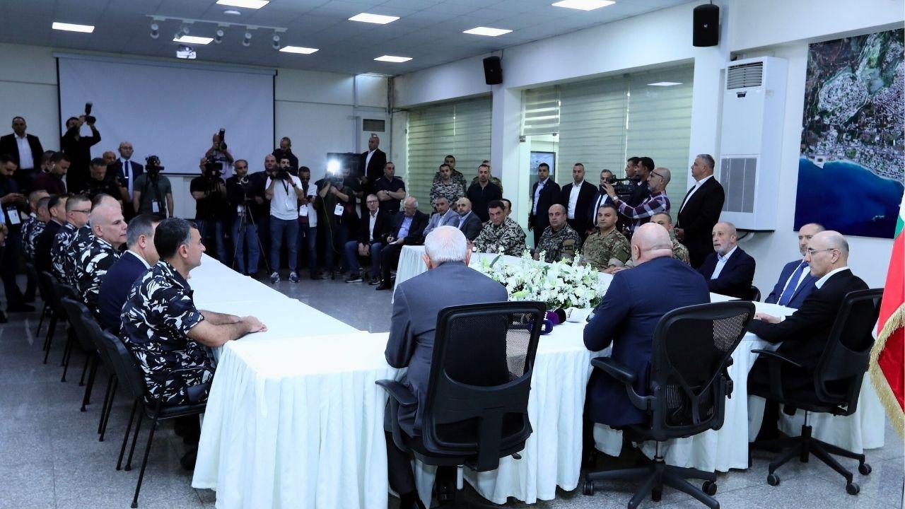 كلمة الرئيس عون خلال مواكبته الاستحقاق الانتخابي البلدي والاختياري بجولة على سراي صيدا الحكومي