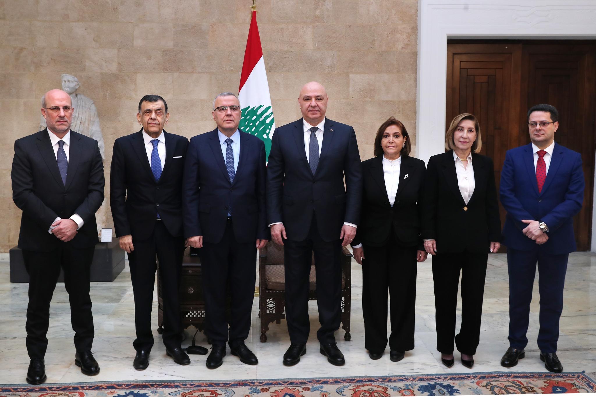 كلمة الرئيس عون خلال استقباله رئيس مجلس شورى الدولة القاضي فادي الياس مع مع وفد رفيع من القضاة